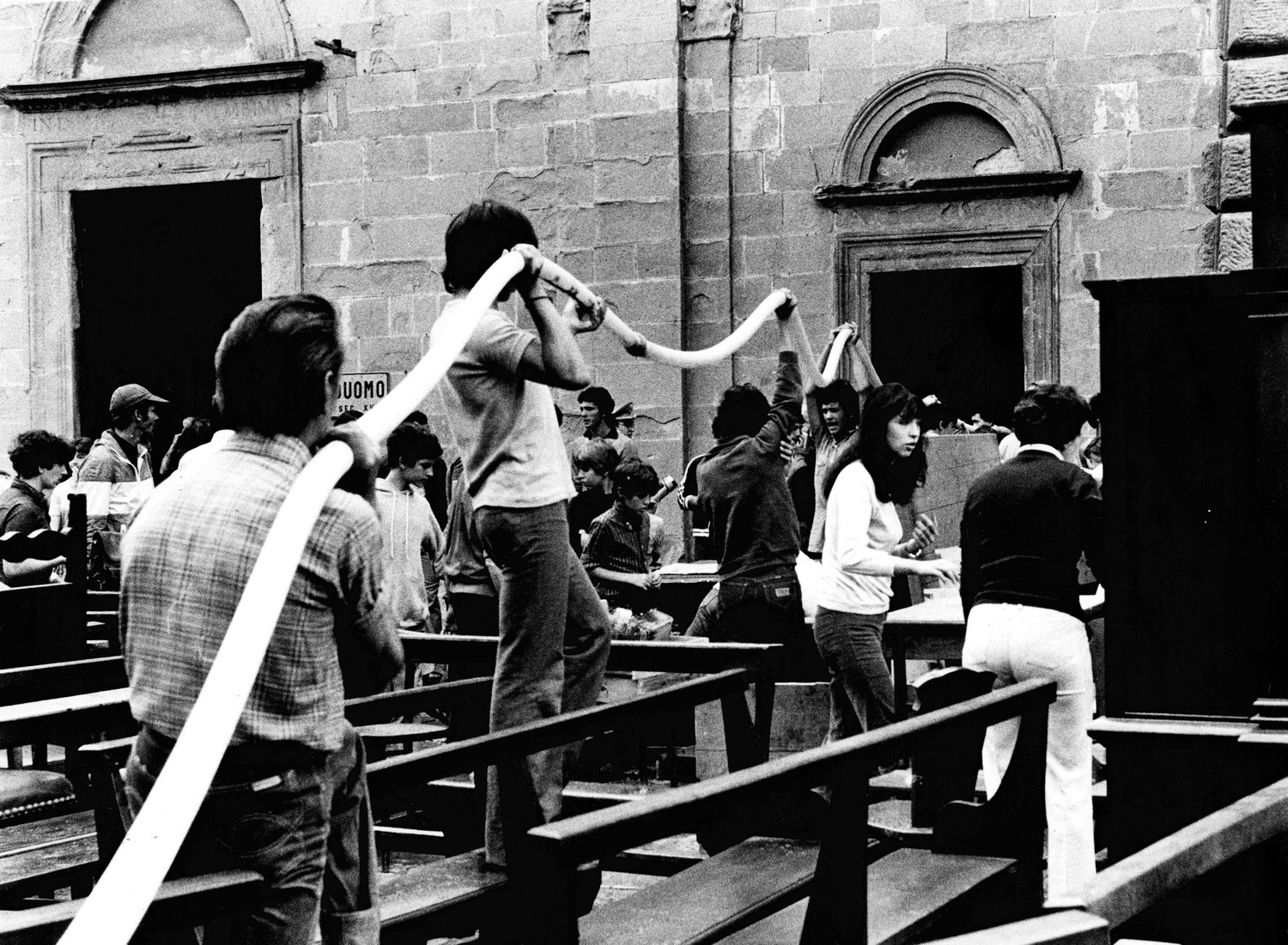 Incendio Duomo di Castelnuovo
